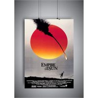 Poster affiche EMPIRE OF THE SUN By Steven Spielberg Movie - A3 (42x29,7cm)