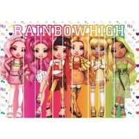 Puzzle enfant - Clementoni - Rainbow High - 180 pièces - Dessins animés et BD