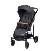 Poussette Canne Compacte Ingenious - Naissance à 4 Ans (25 Kg), Position Allongée, Roues Mousse, Noir - 2