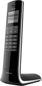 Téléphone fixe Luxia 150 Téléphone Sans fil Noir et Gris.[G63]