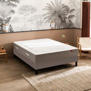 Ensemble Epeda PARURE 2 Sommier Confort Moelleux 160x200 | Leroy Merlin Ensemble Epeda PARURE 2 Sommier Confort Moelleux 160x200 | Leroy Merlin