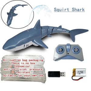 PISTOLET À EAU Jouet aquatique pour enfant - AIHONTAI - Requin C1 - Télécommandé - Simulation d'animaux - Bleu