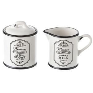 Cafetière, sucrier & pot à lait Art déco
