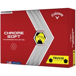 BALLE DE GOLF Boite de 12 Balles de Golf Callaway Chrome Soft Tr