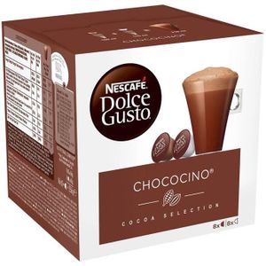 16 Capsules de CHOCOLAT INTENSE pour DOLCE GUSTO - La Capsulerie