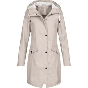 Imperméable - Trench Trench Femme Sweat à capuche extérieur de pluie de