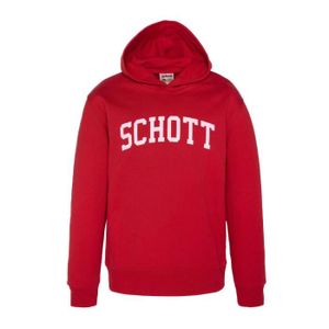 Sweat a capuche homme rouge Cdiscount