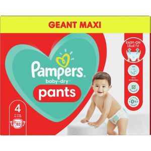 COUCHE Pampers Baby-Dry Pants Couches-Culottes Taille 4, 