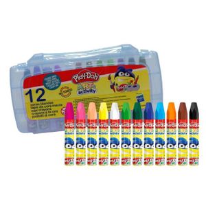 CRAYON DE COULEUR Boite de 12 crayons cire Play-Doh