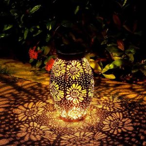 LAMPION Lanterne solaire pour le jardin, 1 pcs Lampes sola