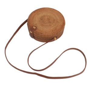 Sac rond en osier online