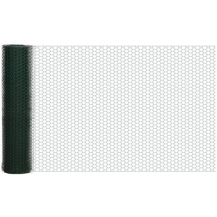 Grillage simple torsion 60x60mm 2,6mm 80cm, 25m vert