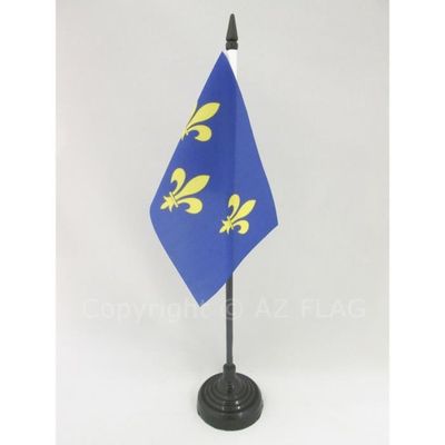 Achat Drapeau Polynésie Française 21x14 Cm Hampe Et Socle Plastique