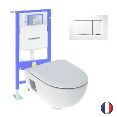 VR99-036 : Bloc WC à suspension murale en plastique – Batiproduits