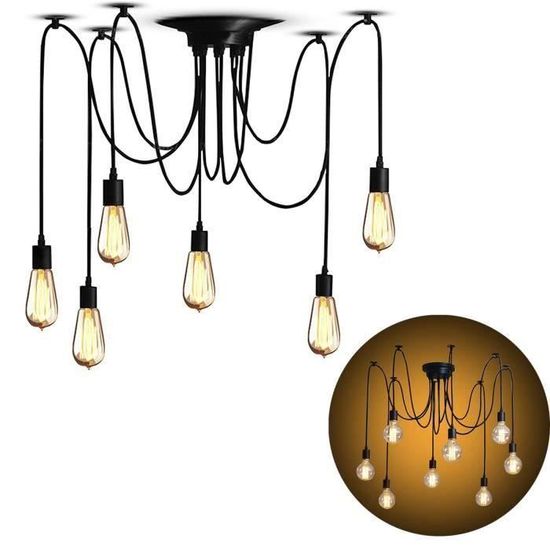 Lustre Araignée Vintage - Design Rétro Sans Marque - Occasion