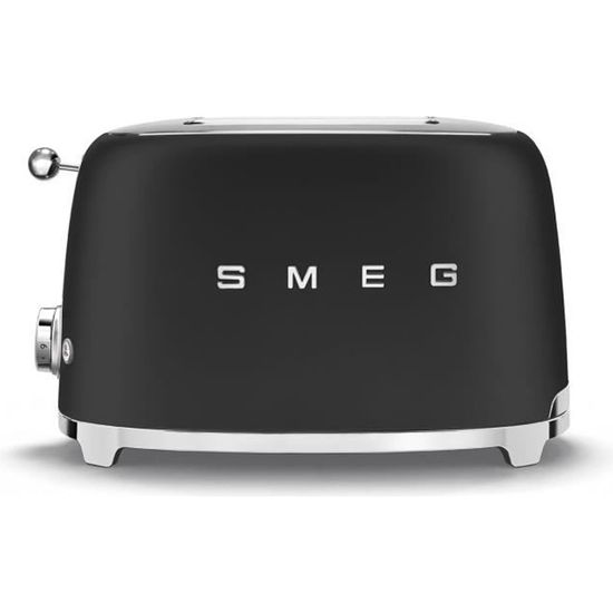 Grille-pain Smeg Années 50 Noir Mat - Marque Smeg - Consommation d'énergie 950