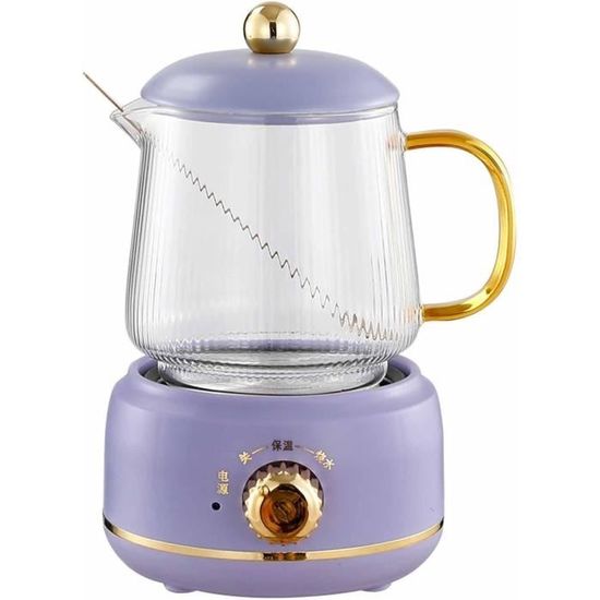 TSMORY Théières Rondes En Acier Inoxydable Avec Infuseur