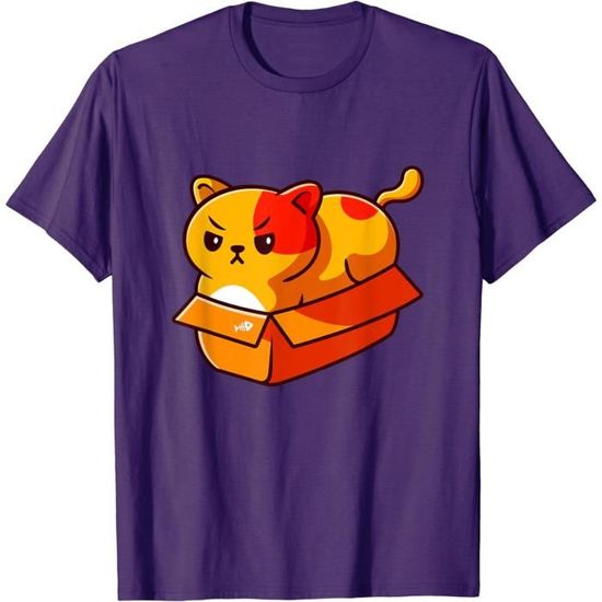 T-shirt Femme Motif Chat - Manches Courtes, Léger, Parfait Pour L'été Et Les Amoureux Des Félins
