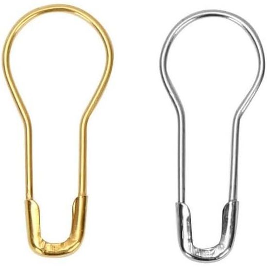 500 épingles De Sécurité Ampoule Bronze 0.8'' - Pour Loisirs Créatifs Et Maison
