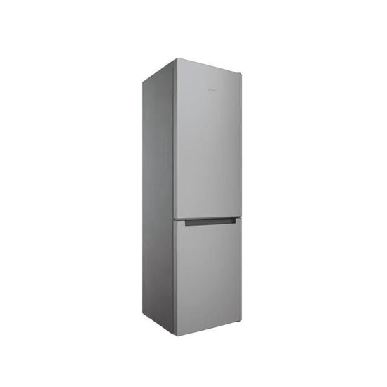 Réfrigérateur Congélateur en bas Indesit INFC9TI22X - Gris - Froid ventilé - 367L