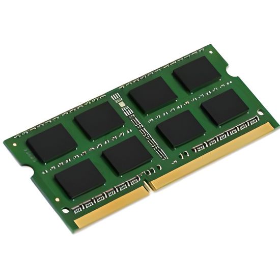 KINGSTON Mémoire PC DDR3L - 8 Go - SO DIMM 204 broches - 1600 MHz / PC3L-12800 - CL11 - 1.35 V - Mémoire sans tampon - Non ECC