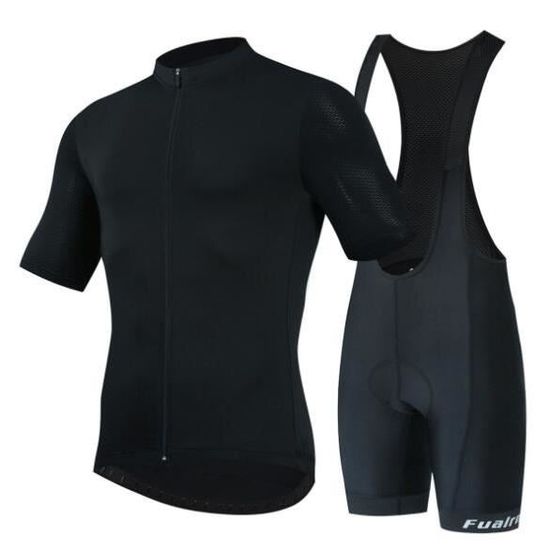Maillot Haute Visibilité Réflecteur Maillot Cyclisme Homme Manches Courtes JPOJPO - 3 Poches Arrière, Respirant, Tailles S-3XL Tenue Sport Vélo Haute Visibilité