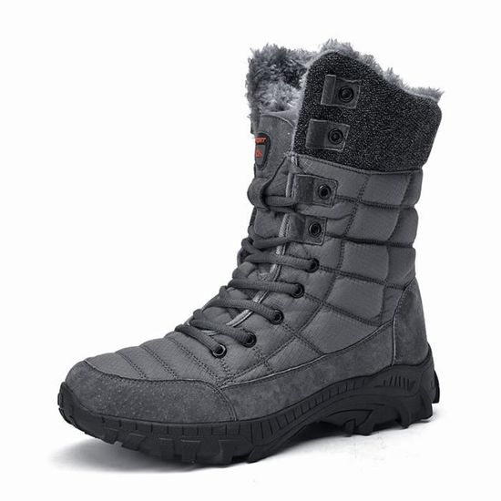 Bottes De Randonnée Homme Militaires Tactiques - Cuir Suédé Imperméable, Semelle Antidérapante - Pour Trek, Combat, Montagne