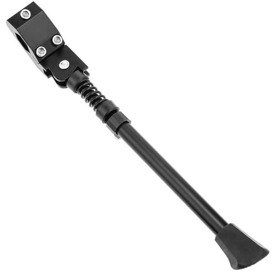 Béquille Latérale Pour Vélo - Alliage D'aluminium, Hauteur Réglable 35,5-41 Cm - Pour VTT, Vélo électrique, Vélo Pliant - Pied Antidérapant