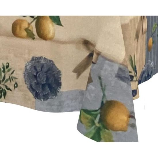 Napperon Shabby Chic Tissu Blanc Bouquet De Roses - Décoration Enfant