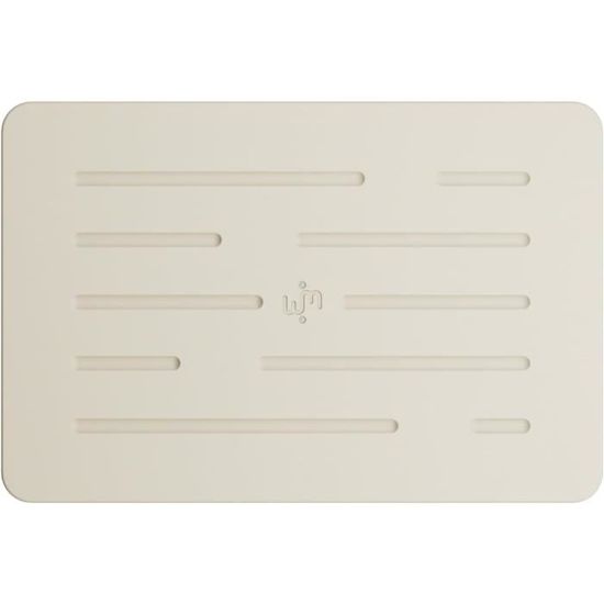 Tapis De Bain Pierre De Diatomite - Absorbant, Séchage Rapide, Antidérapant 40x60 Cm