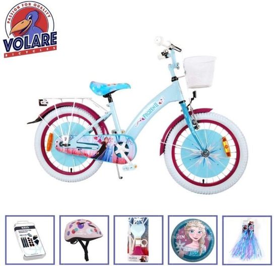V lo pour enfants Volare Disney Frozen II 18 pouces Bleu