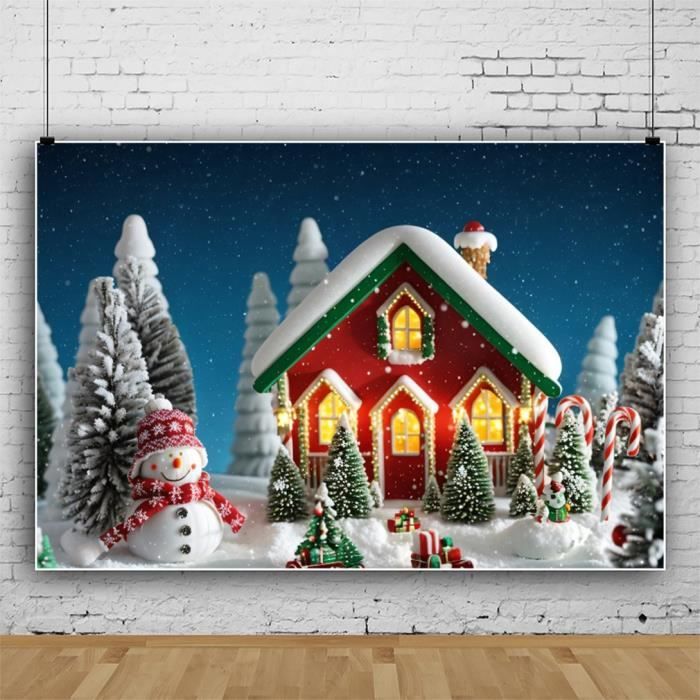 Toile de Fond Noel 2.1x1.5m, Fond Photo Noel Cheminee, Fond Photo — free download