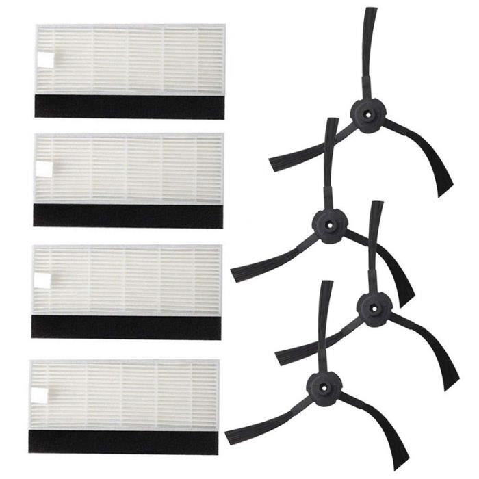 Kit de rechange pour filtre latéral pour aspirateur robot ILIFE A6 A4 A4s