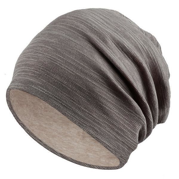 Chapeaux d'hiver femmes,Nouveau automne Turban casquette pour femmes hommes rayure bonnets pour hommes hiver coton ch Model:GCZ763