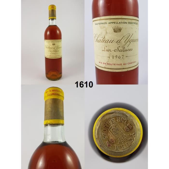 Château d'Yquem 1967 - N° : 1610, Sauternes, Blanc