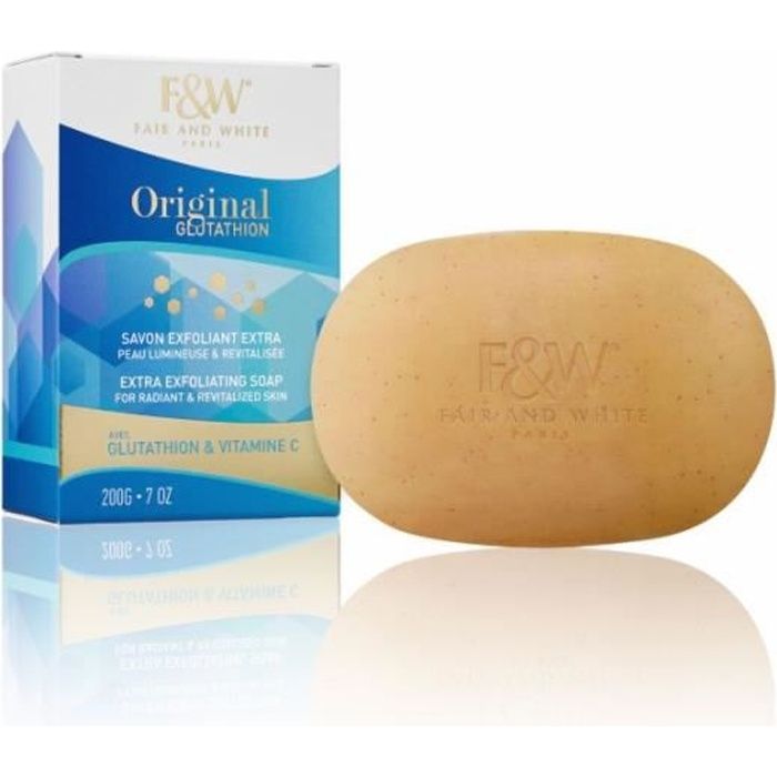 Savon Exfoliant Extra Original GLUTATHION 200g Fair & White