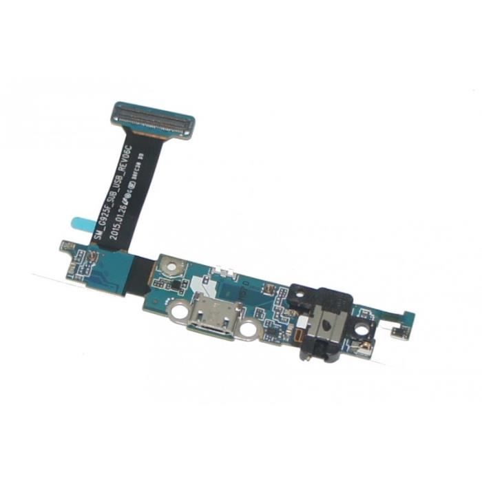 Connecteur de Charge + Jack Audio + Micro pour Samsung Galaxy S6 Edge G925F