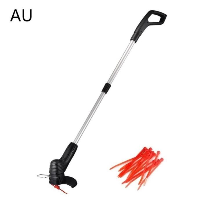 Coupe gazon électrique tondeuse à gazon à main sans fil désherbage coupe chaîne outil de jardin Portable avec 20 ceintur*YI4122