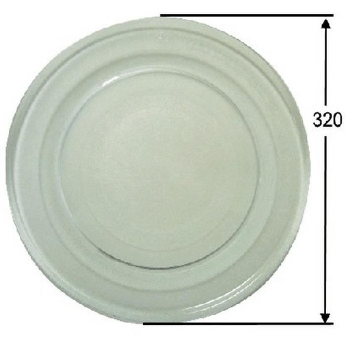 Plateaux Micro-ondes - Ø 320 mm. 27L