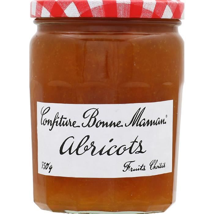 Confiture abricots 750g Bonne maman