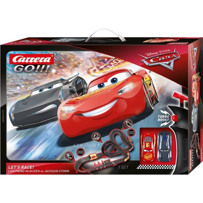 Circuit électrique Cars 3 - Let's Race! - Carrera Go!!! Disney