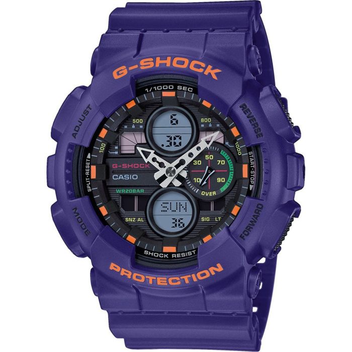 Casio Homme Quartz Montre avec Bracelet en résine GA-140-6AER 7588