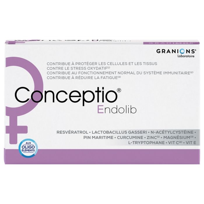 Granions Conceptio Endolib 90 gélules