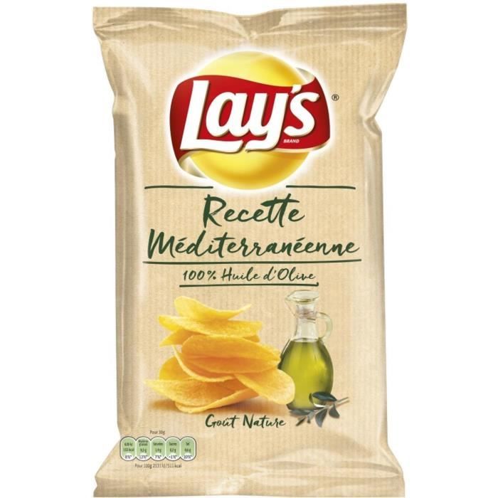 Chips huile d'olive le sachet de 130g LAYS