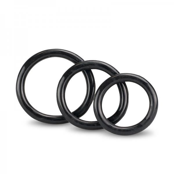 Anneaux Cockring Trio Silicone