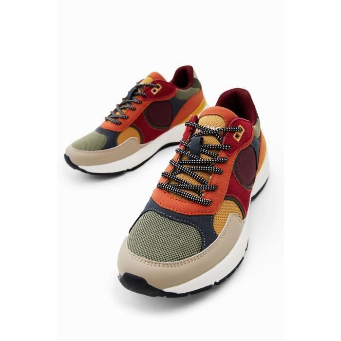 Baskets femme Desigual Moon - block camo - 36
