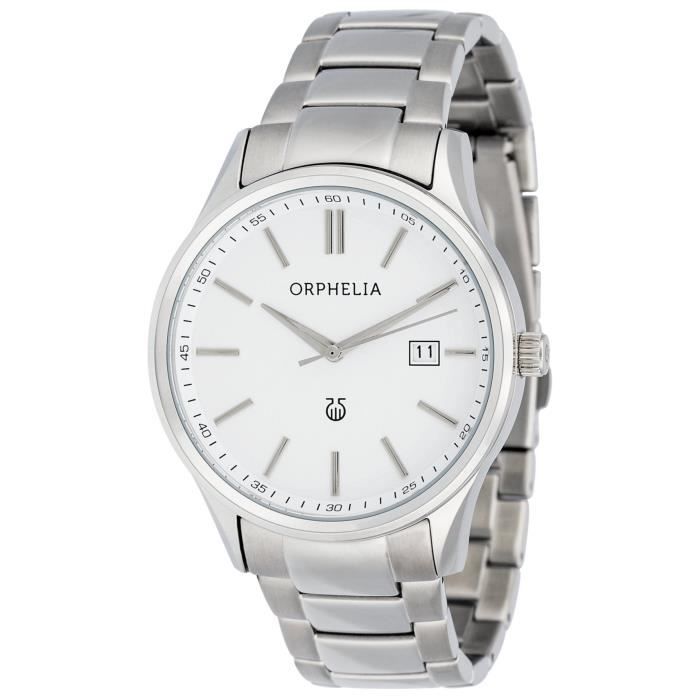 Orphelia - 62505 - Montre Homme - Quartz - Analogique - Bracelet Acier inoxydable Argent