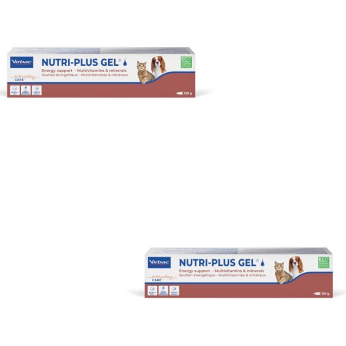Virbac Nutri-Plus Gel Pack Double 2 x 120 g Complément Alimentaire Énergétique Virbac Nutri-Plus Gel Pack Double 2 x 120 g Complément Alimentaire Énergétique