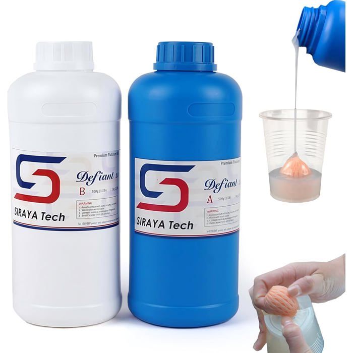 Kit de fabrication de moules en silicone platine 2 kg Translucide — free download