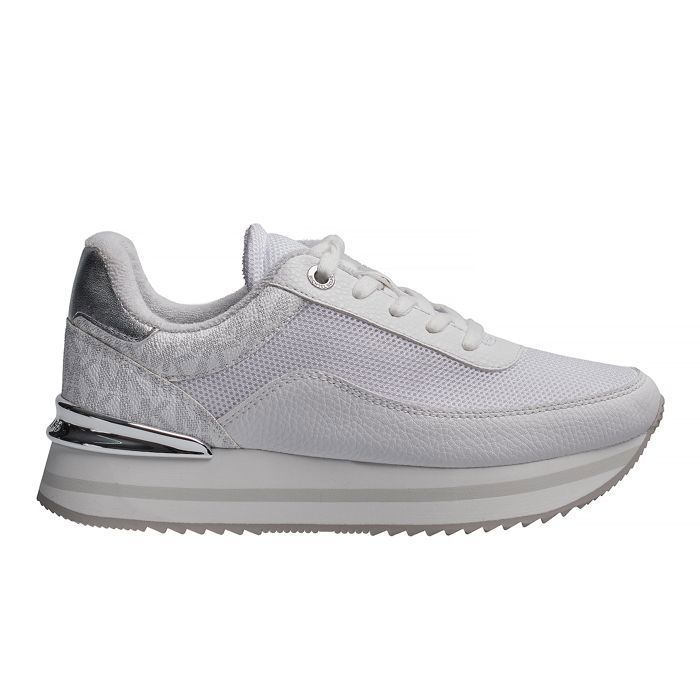 Chaussures de sport pour femmes Hattie Trainer 49T5HAFS1D-Blanc-argent Chaussures de sport pour femmes Hattie Trainer 49T5HAFS1D-Blanc-argent